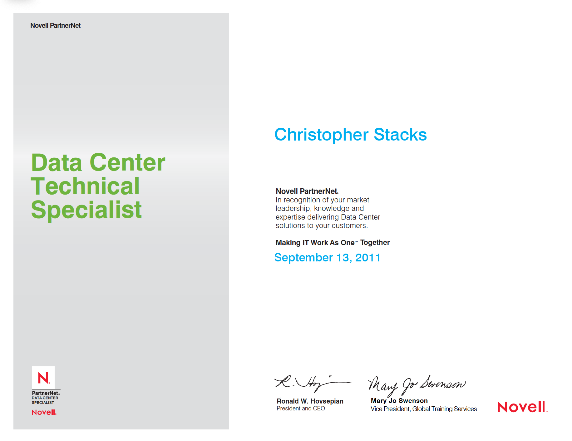 Technical Specialist